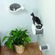 Гамак Trixie настінний для котів 54 х 28 х 33 см біло-сірий 1111140980 фото 4