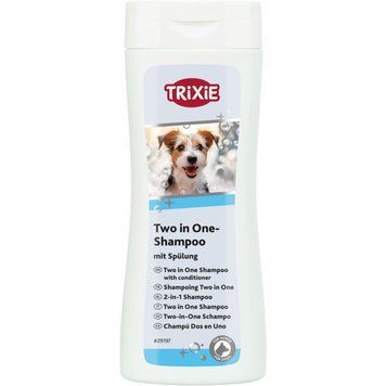 Шампунь Trixie Two in one для собак з кондиціонером 250 мл 1111138458 фото