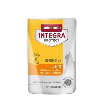 Корм ветеринарний вологий Integra Protect Sensitive with Turkey для котів з харчовою непереносимістю з індичкою пауч 85г 1111183689 фото