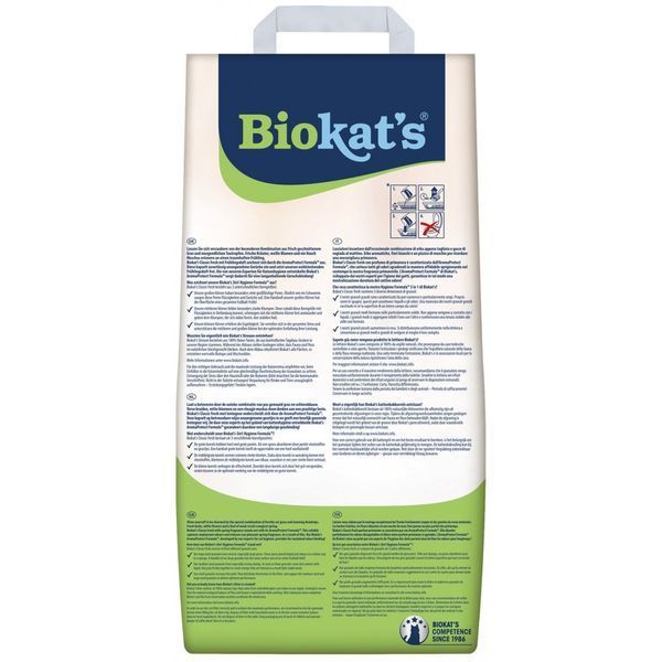 Наповнювач Biokats для котячого туалету Classic Fresh 3in1 бентонітовий 0,1 &ndash; 5мм 18 л 1111161001 фото