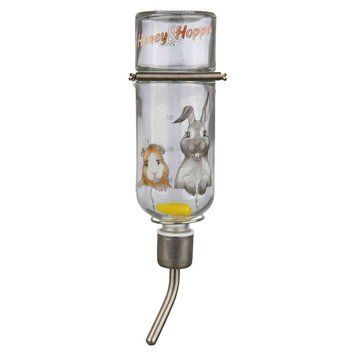 Поїлка Trixie Honey and Hopper для гризунів автоматична скляна 250 мл 1111114040 фото