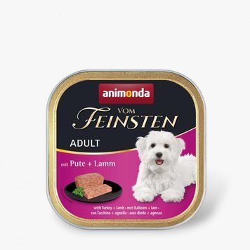 Корм вологий Vom Feinsten Adult with Turkey Lamb для дорослих собак з індичкою і ягням 150 г 1111171501 фото