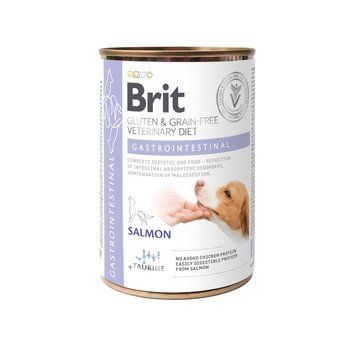 Вологий корм Brit Grain Free Veterinary Diets Gastrointestinal для дорослих собак при проблемах з травленням з лососем 400г 1111168806 фото