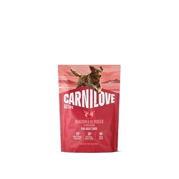 Корм сухий Carnilove Active Venison & Reindeer & Wild Boar Active Adults для активних cобак оленина і дикий кабан 1,5 кг 1111223441 фото