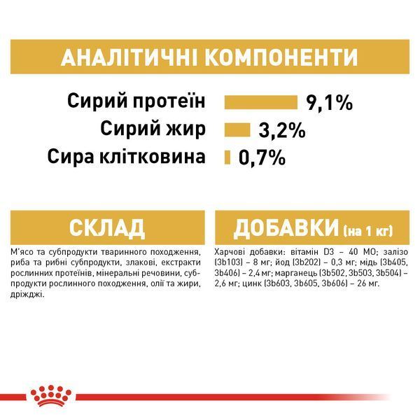 Вологий корм для дорослих котів ROYAL CANIN BRITISH SHORTHAIR ADULT 0.085 кг 1288807440 фото