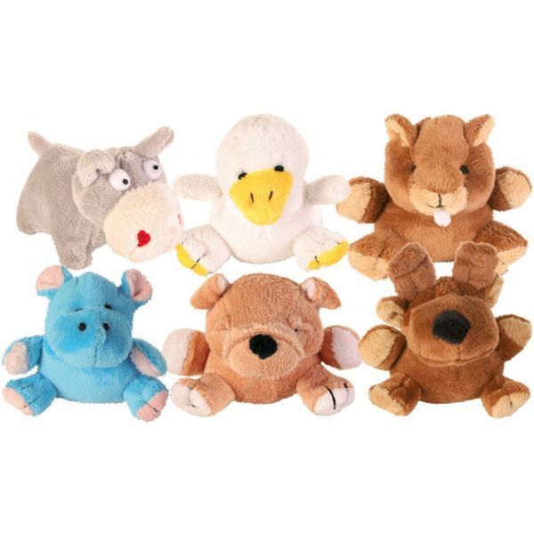 Іграшка Trixie для собак Тваринка міні зі звуком плюш 10-12 см 1111116142 фото