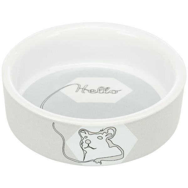 Миска Trixie для гризунів Hello Hamster хом'як керамічна 8 см 90 мл 1111165634 фото