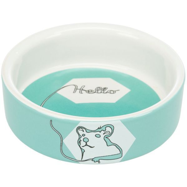 Миска Trixie для гризунів Hello Hamster хом'як керамічна 8 см 90 мл 1111165634 фото