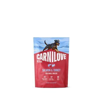 Корм сухий Carnilove Active Salmon & Turkey Small Breed для cобак малих порід лосось та індичка 1,5 кг 1111223447 фото