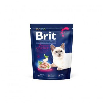 Корм сухий Brit Premium by Nature Cat Sterilised для стерилізованих котів з куркою 300 г 1111167475 фото