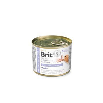 Корм вологий Brit VetDiet Gastrointestinal для собак при проблемах з травленням з лососем 200 г 1111227542 фото