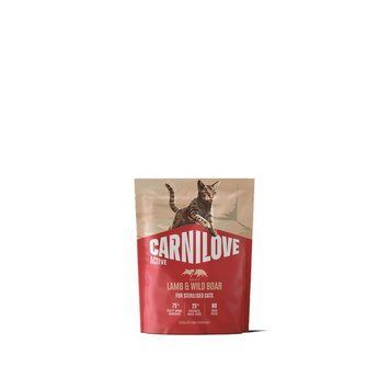 Корм сухий Carnilove Active Lamb & Wild Boar Sterilised для стерилізованих котів ягня і дикий кабан 400 г 1111223459 фото