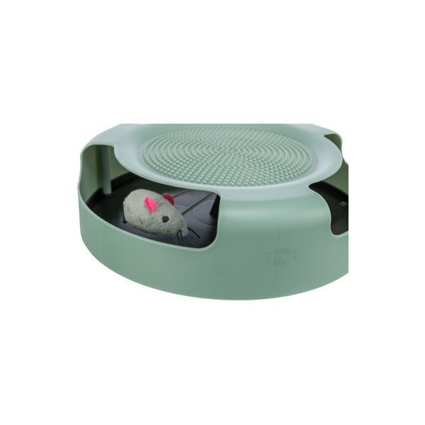 Іграшка Trixie Catch The Mouse для котів Трек ігровий з плюшевою мишкою пластик 25х6 см 1111116600 фото